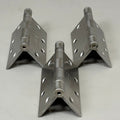 HAGER (3 PACK) Full Mortise Hinge 5 Knuckle Stainless Steel BB1191 Series 4.5"