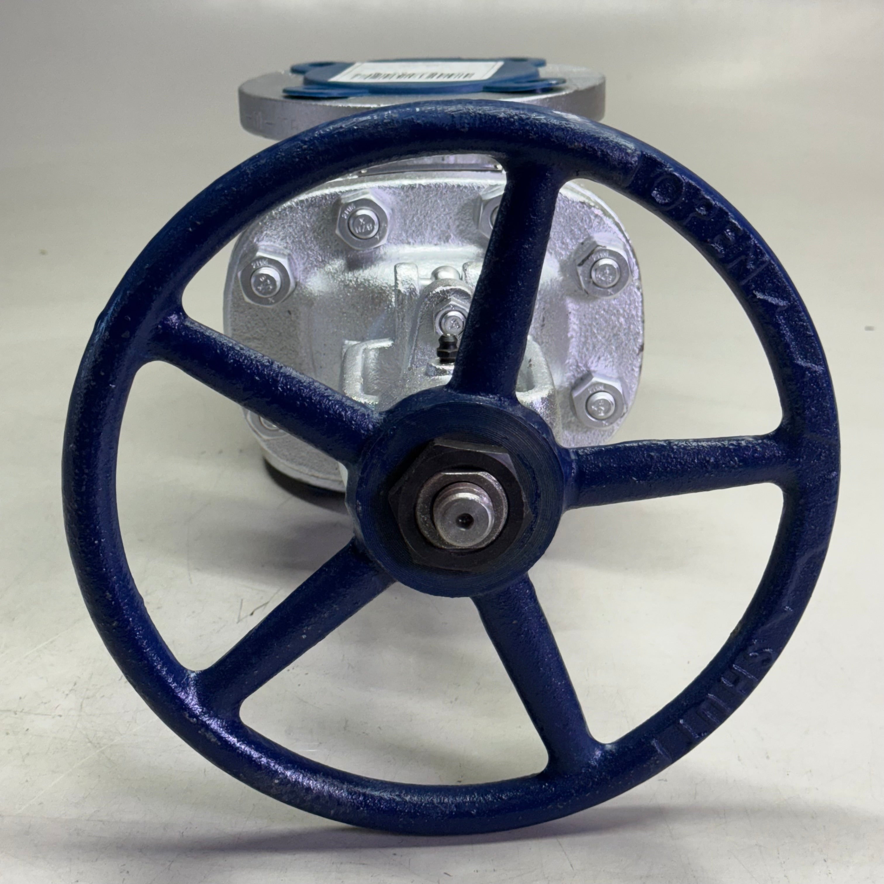 GRAINGER 2-1/2 Gate Valves #150, Grey 4371004410 (Distressed Box)