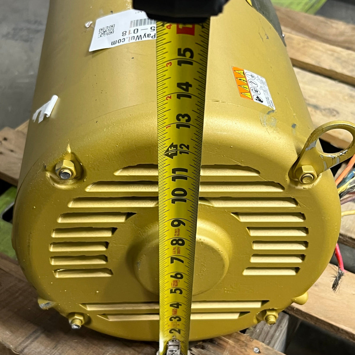 BALDOR RELIANCER Super E Motor HP 20 RPM 1765 V230/460 3 Phase (Damaged)
