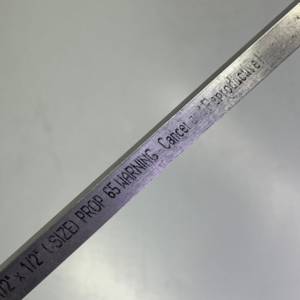 Key Stock Make A Key 316 Stainless Steel 1/2" X 1/2" 5UE25