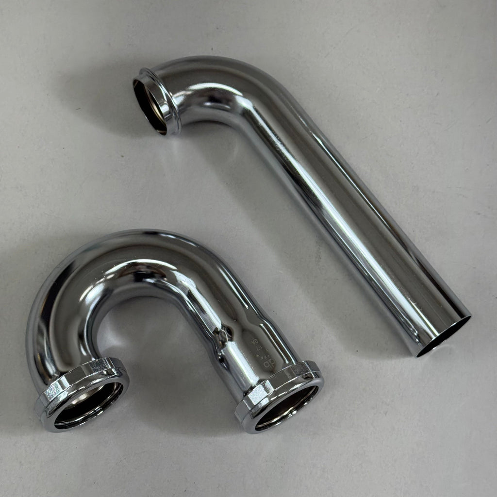 DEARBORN Chrome Plated Brass Tubular P-Trap 1-1/2"  Chrome 704-1 (New Other- (Distressed Packaging))