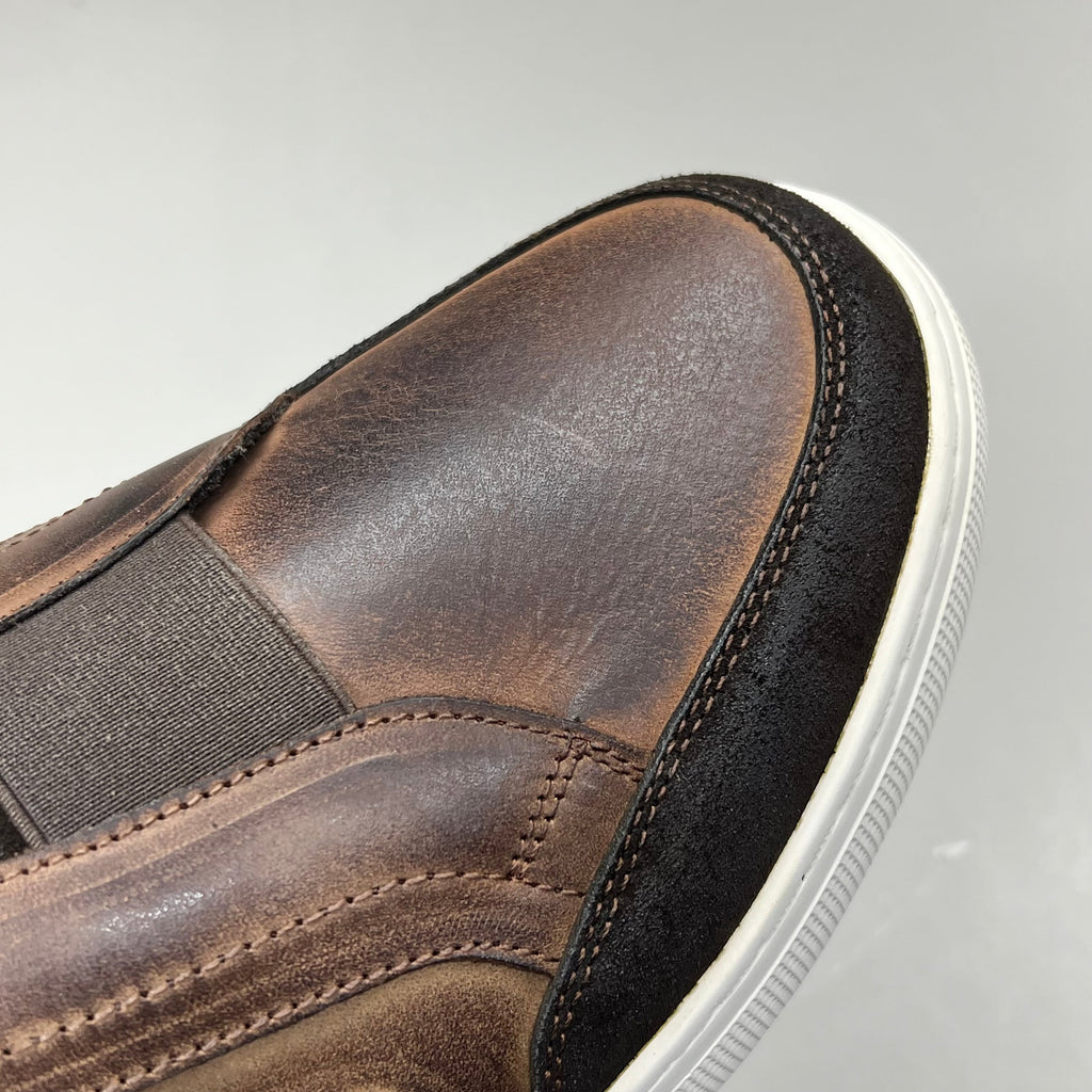 PROPET Kade Strap Sneaker Adjustable Diabetic Mens Sz 13 W(E) Chocolate MCA043L