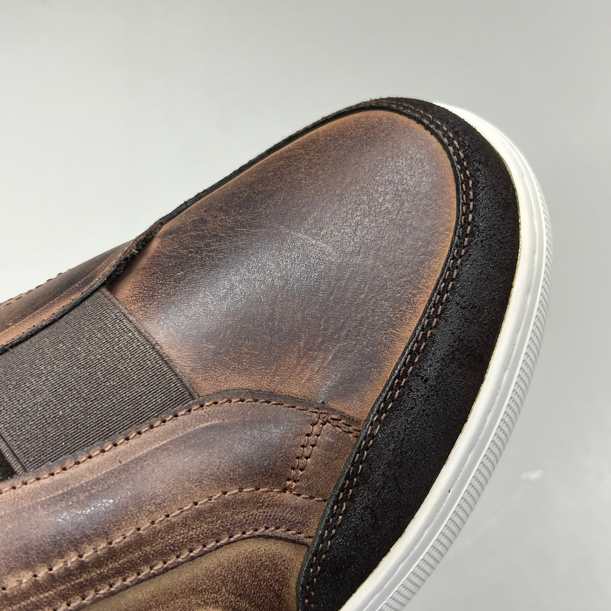 PROPET Kade Strap Sneaker Adjustable Diabetic Mens Sz 13 W(E) Chocolate MCA043L