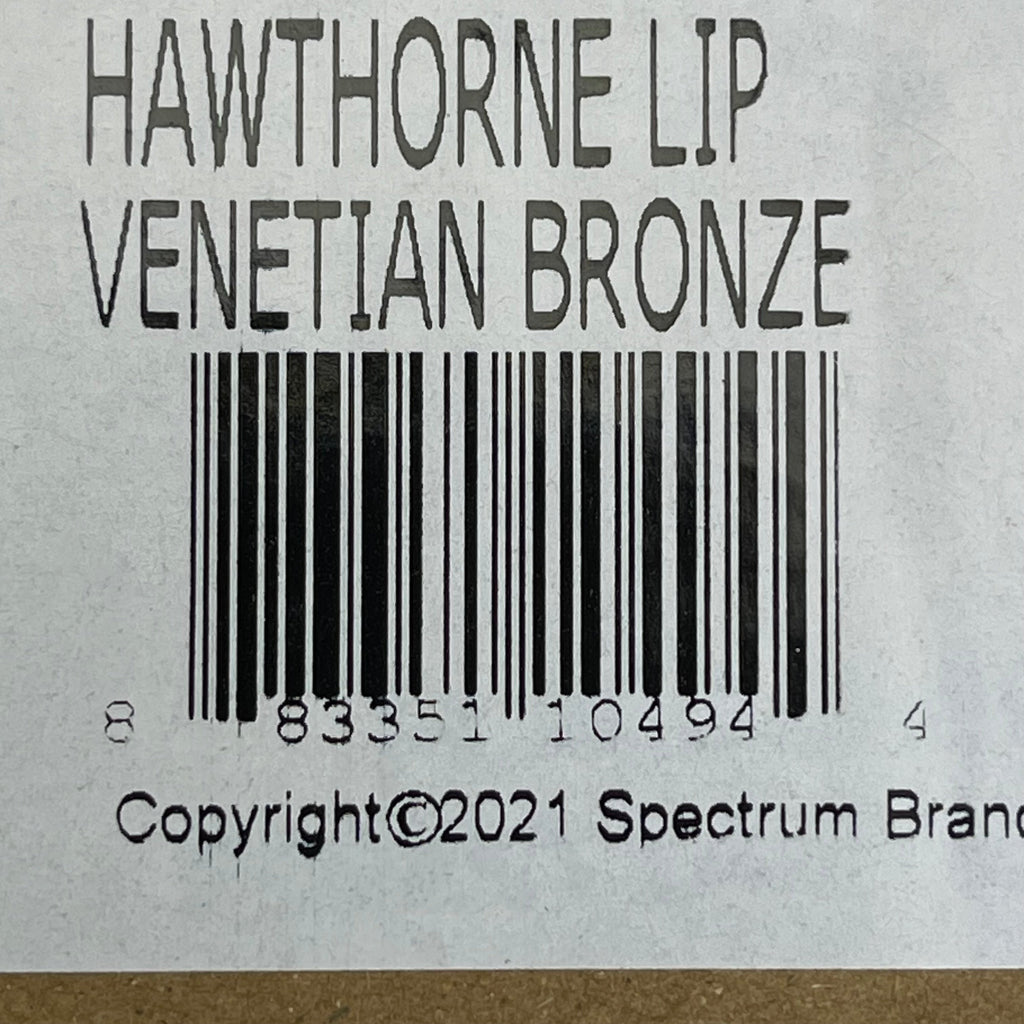 KWIKSET Hawthorne Handle Set Single Cylinder SmartKey Venetian Bronze 98001-177