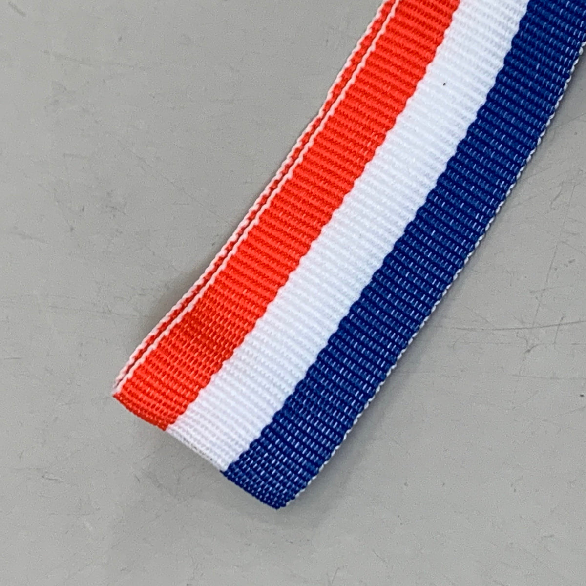 (100 PACK) Lanyard Red White Blue 17" Gold Hook