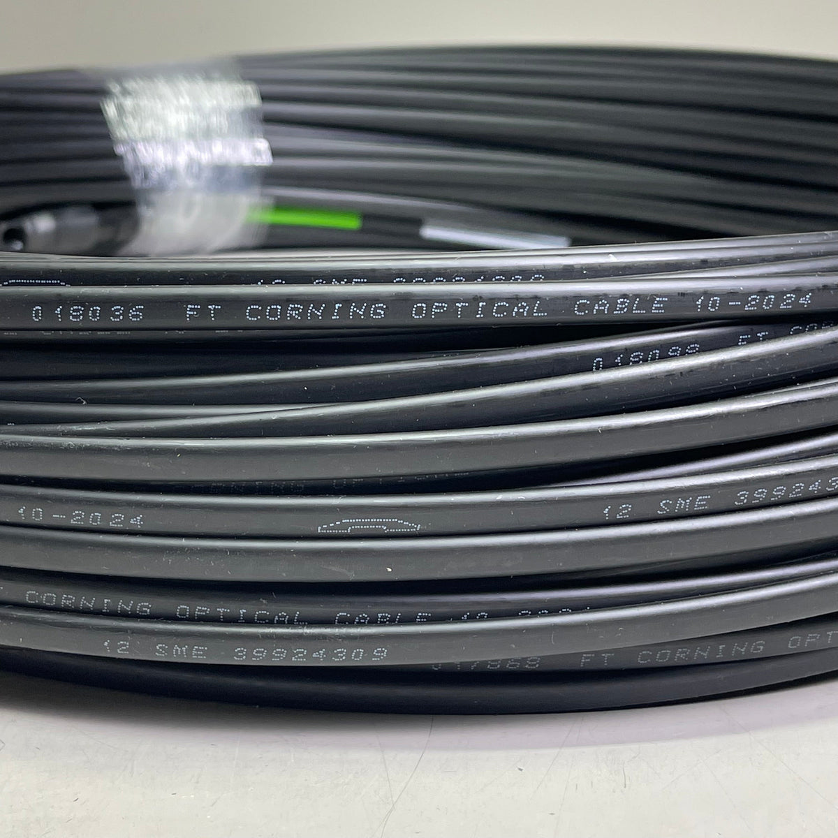 CORNING Fiber Optic Cable 12F FDRP CON2RMTA/XXX 500ft 00M112EB4D1E500F-P