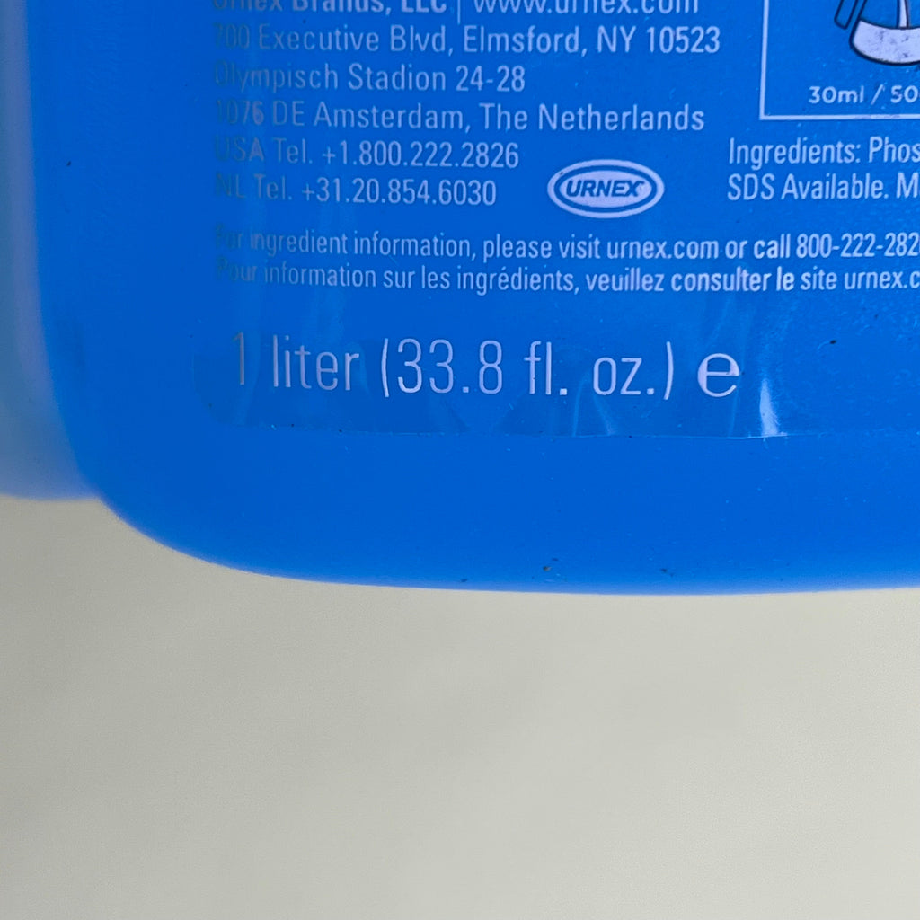 SCHAERER (2 PACK) Steam Wand And Milk System Cleaner OEM  1 L Blue 12-MAB