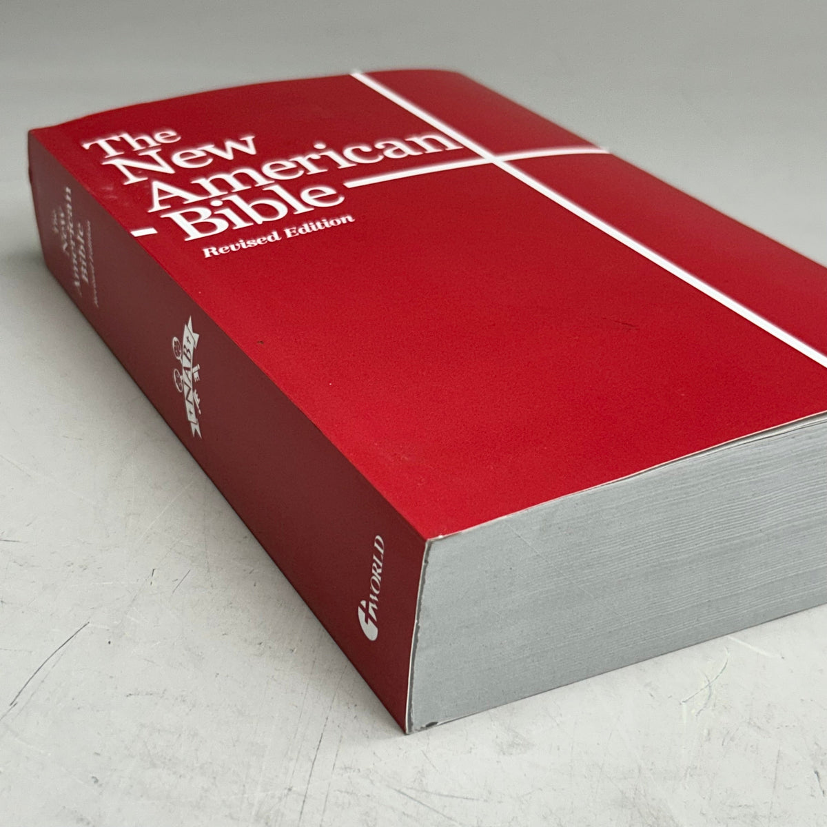WORLD BIBLE PUBLISHING The New American Bible Revised Edition  1394 Pages Red