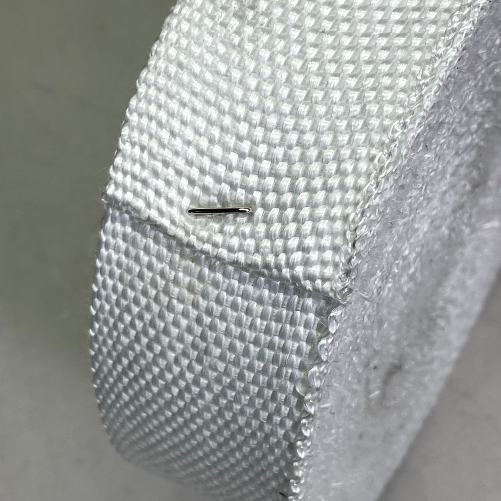 Industrial Grade Plain Fiberglass Tape White 1/16" x 2" x 100 ft
