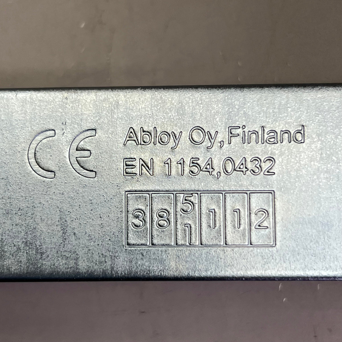 ABLOY (6 PACK) Concealed Door Closer EN 1-5 Sz 13.5” L, Grey DC860_010000