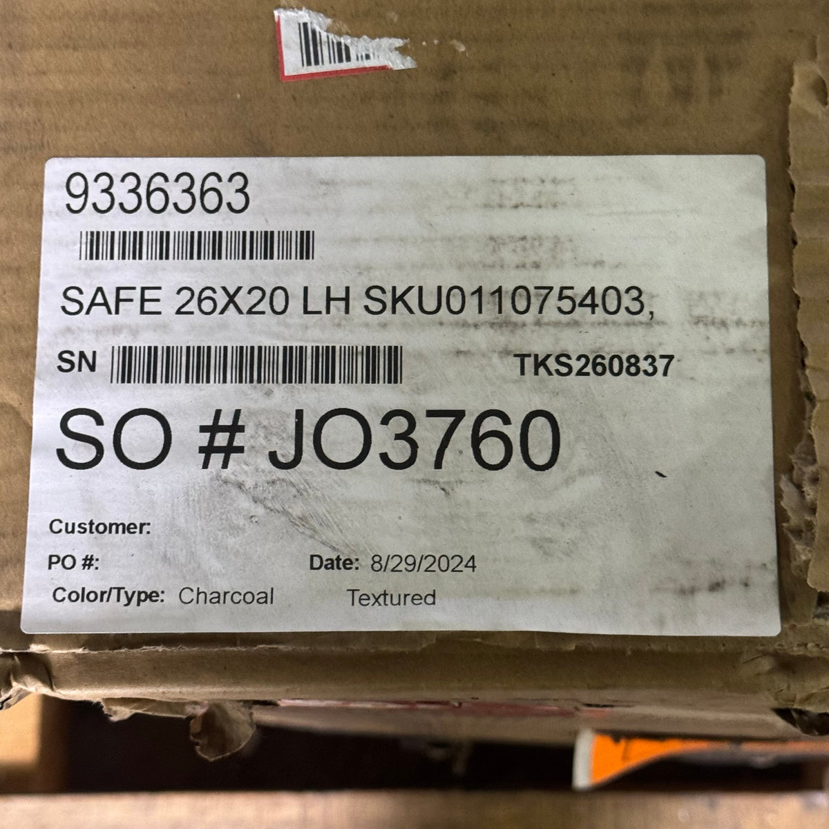 AMERICAN SECURITY Cash Management Safe 26" x 20", Grey JO3760 (New Other)