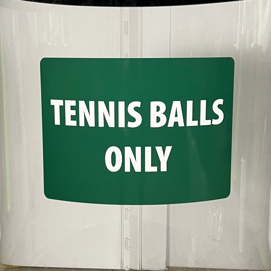 GLASDON Tennis Ball Holder Sz 38.5" H X 21" D Clear