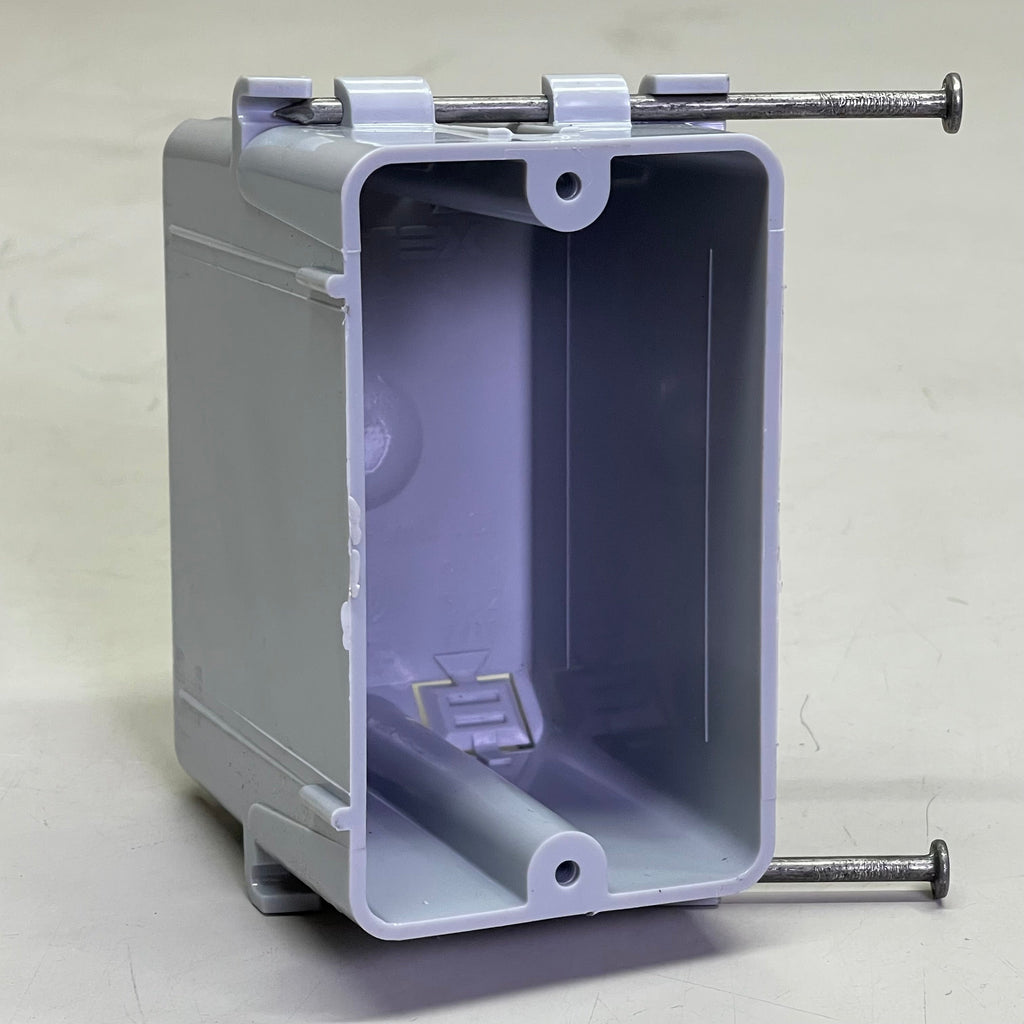 CANTEX (100 PACK) Switch/Outlet Box 18cu.in Grey EZ18SNW
