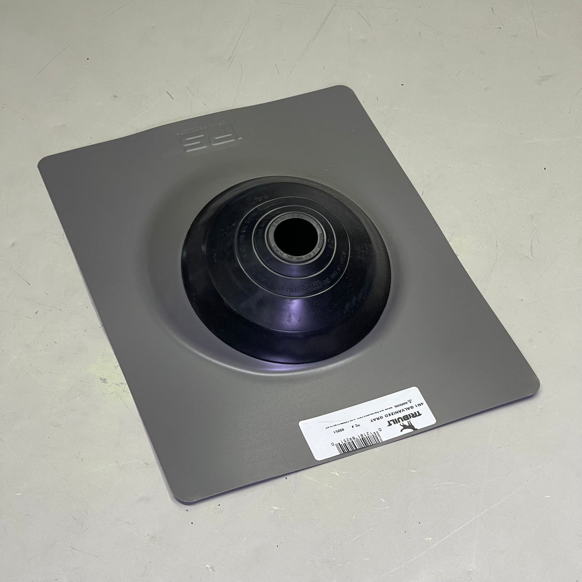 TRIBUILT 4N1 Galvanized Roof Flashing 12" x 16" Base Grey 89251