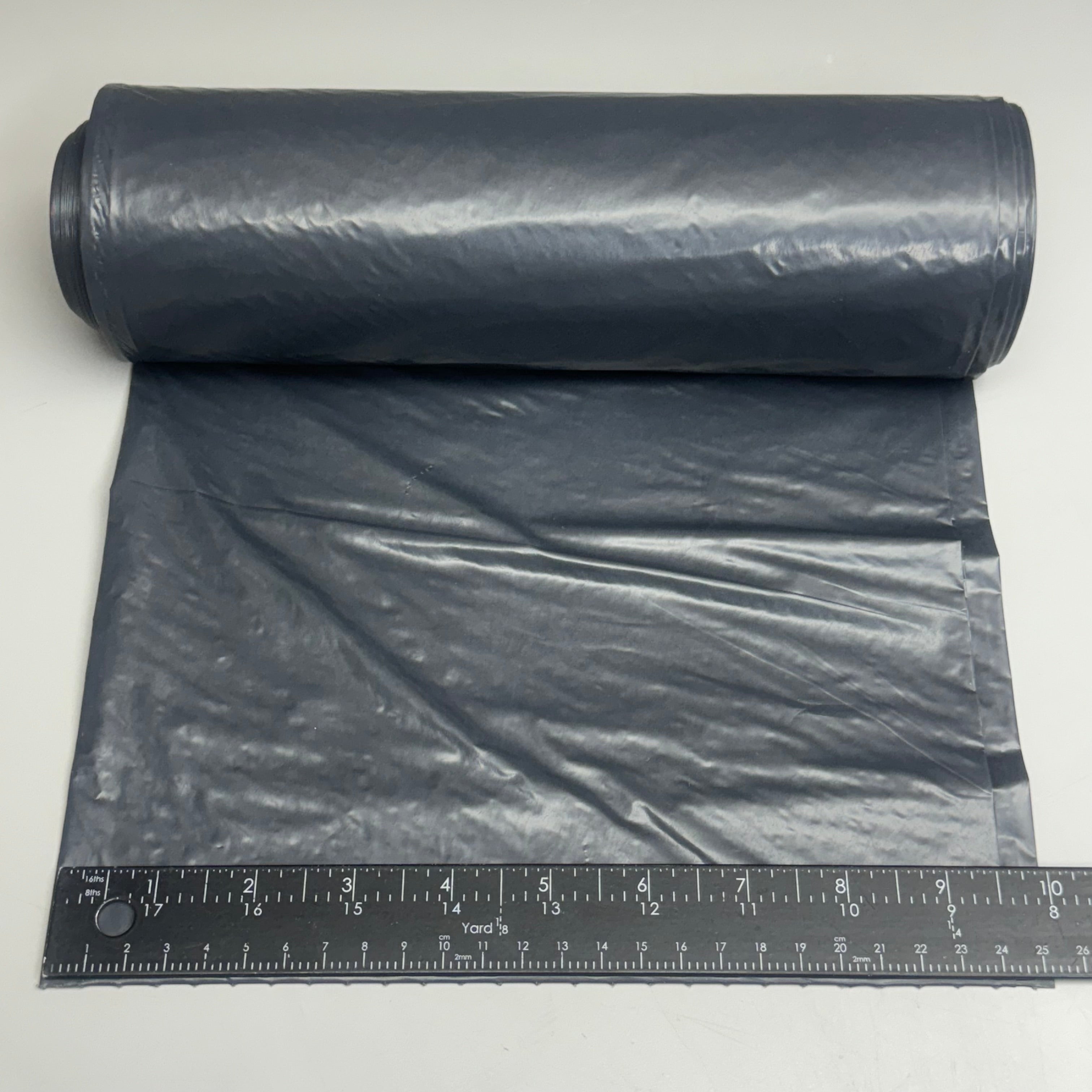 PLATINUM PLUS (50 PACK) 56 Gallon Black Trash Bags 43”x48” Model: PLA4770