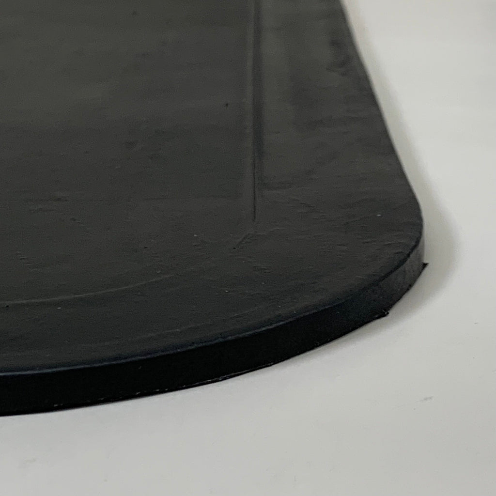 UNITED PACIFIC (2 PACK) Heavy Duty Rubber Mud 24"W x 24"L 3/8"Thick Black 10606B