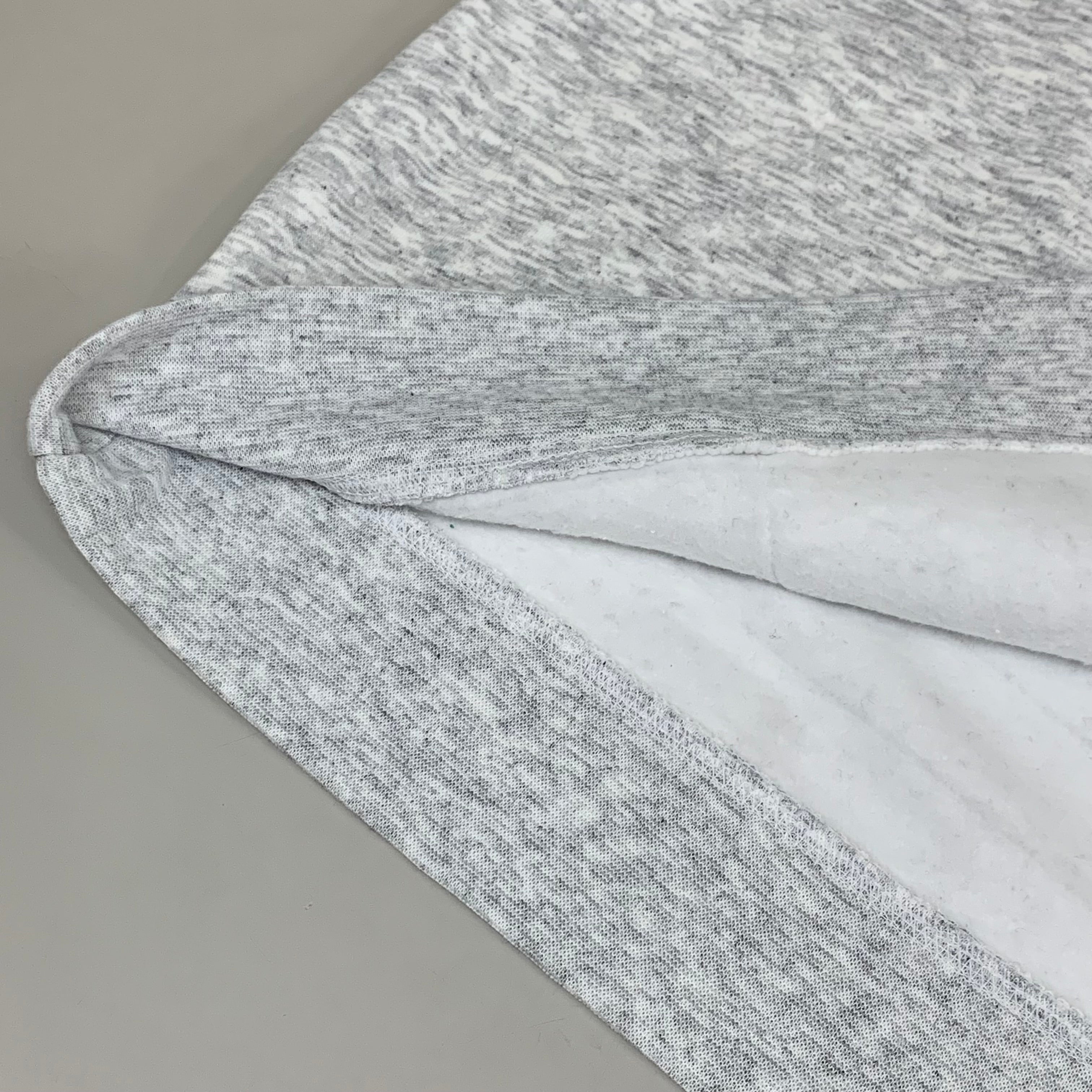 LONEROCK Helen Georgia Tie Hoodie Sz 3XL White/Grey