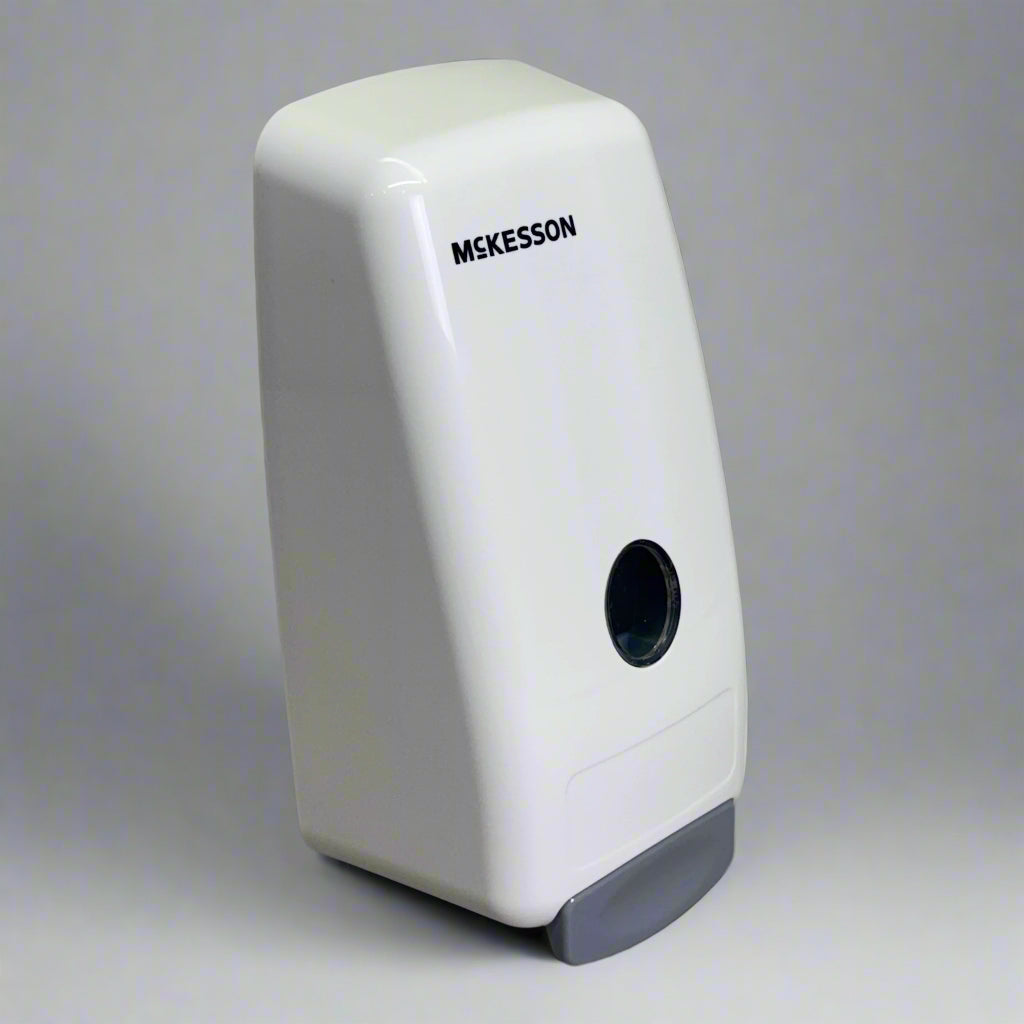 MCKESSON (4 PACK) Soap Dispenser Wall Mount 9.5" H x 4" x 4", White 53-1000