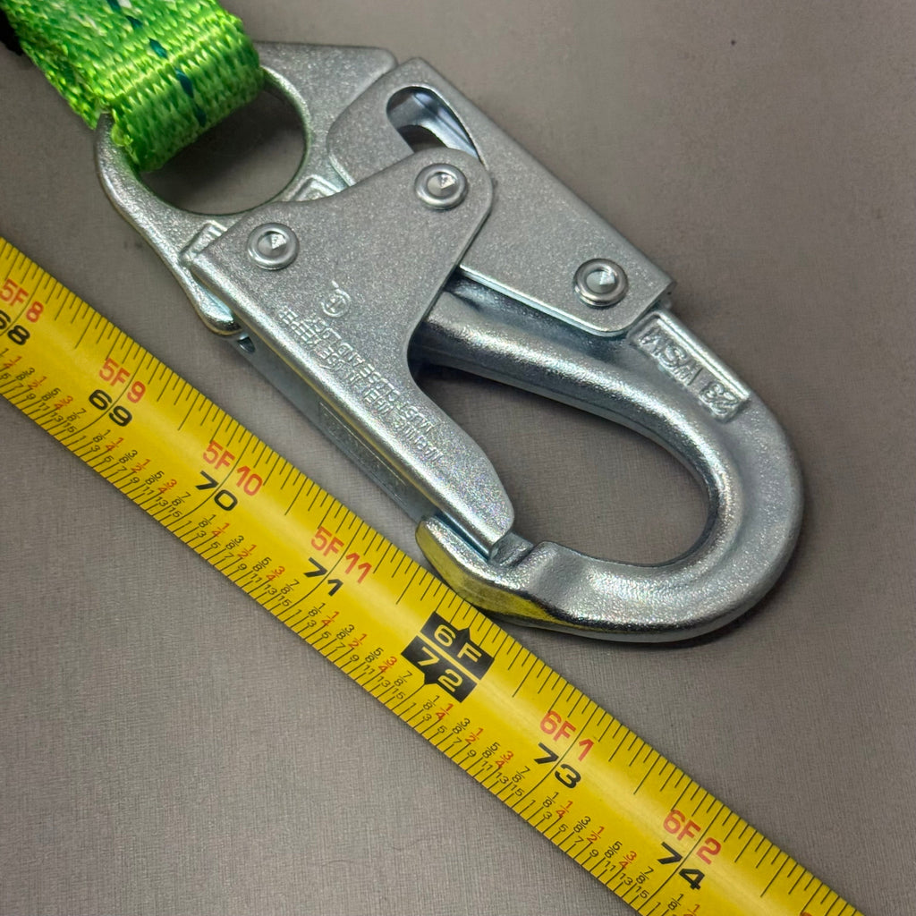 HONEYWELL Lanyard Adjustable High Performance 310 lb Cap 6ft 210TWLS-Z7/6FTGN