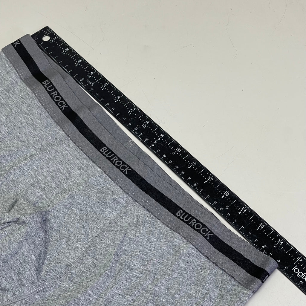 BLU ROCK COMFORT (3 PACK) Men's Tech Fabric For Comfort And Flex XL Grey