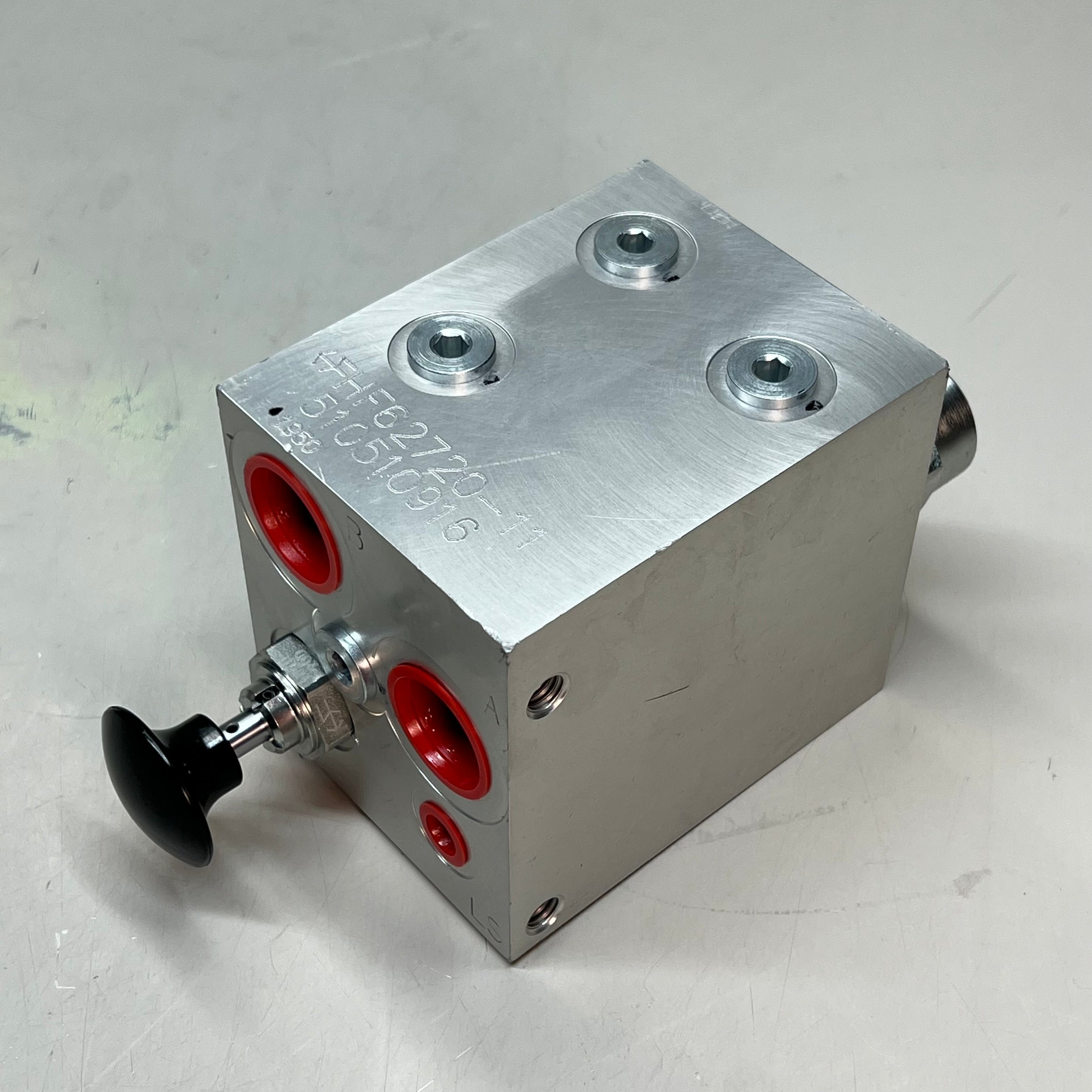 Hydraulic Block Use w/ Flow Regulator Valve FR12-30F HF62720-11 (New Open Box)