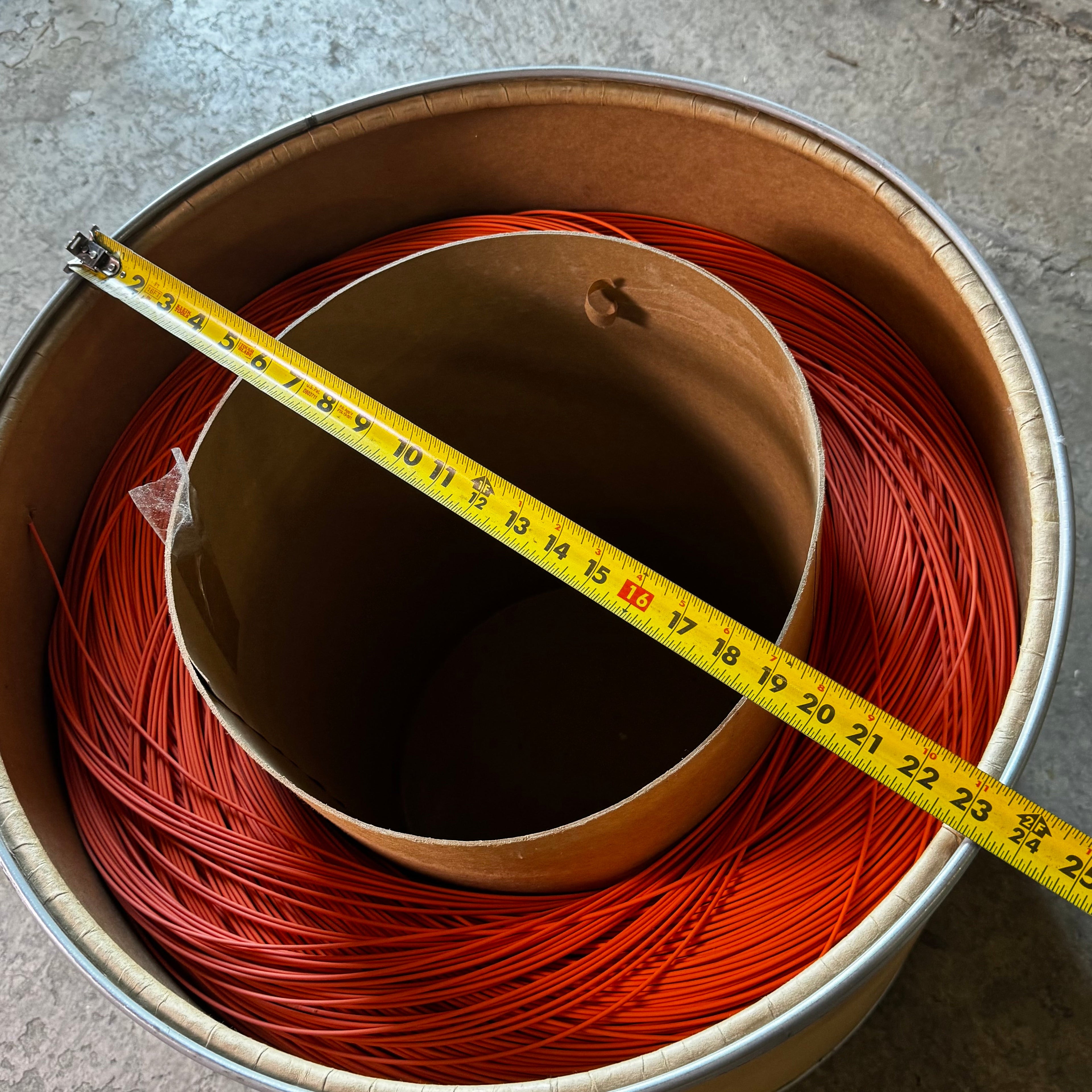 THERM O LINK Insulated Copper Wire 22000 ft Orange GXL-16-19-B