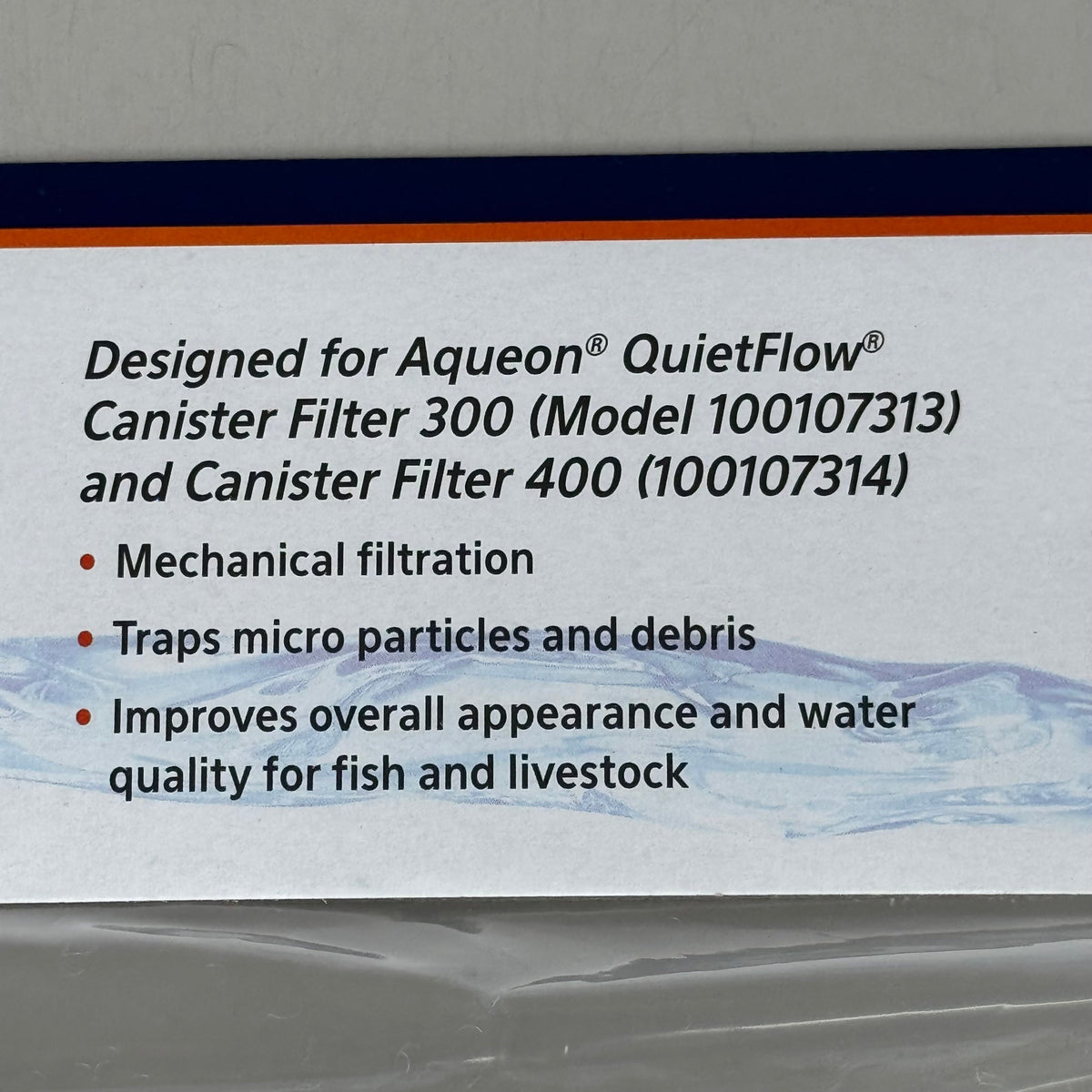 AQUEON Quietflow Water Polishing Pad