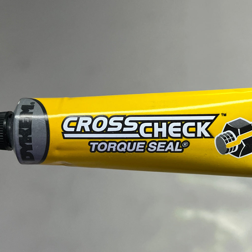 ZA@ DYKEM (3 PACK) Cross Check Torque Seal Tamper Proof 1 Oz Yellow 83317