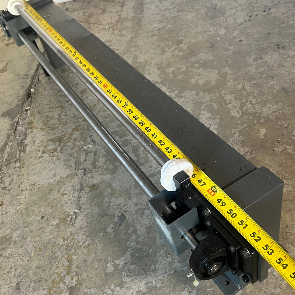 Winding Machine for Commercial Printers – 50”L x 12”H, Heavy-Duty Roller System (New Other)