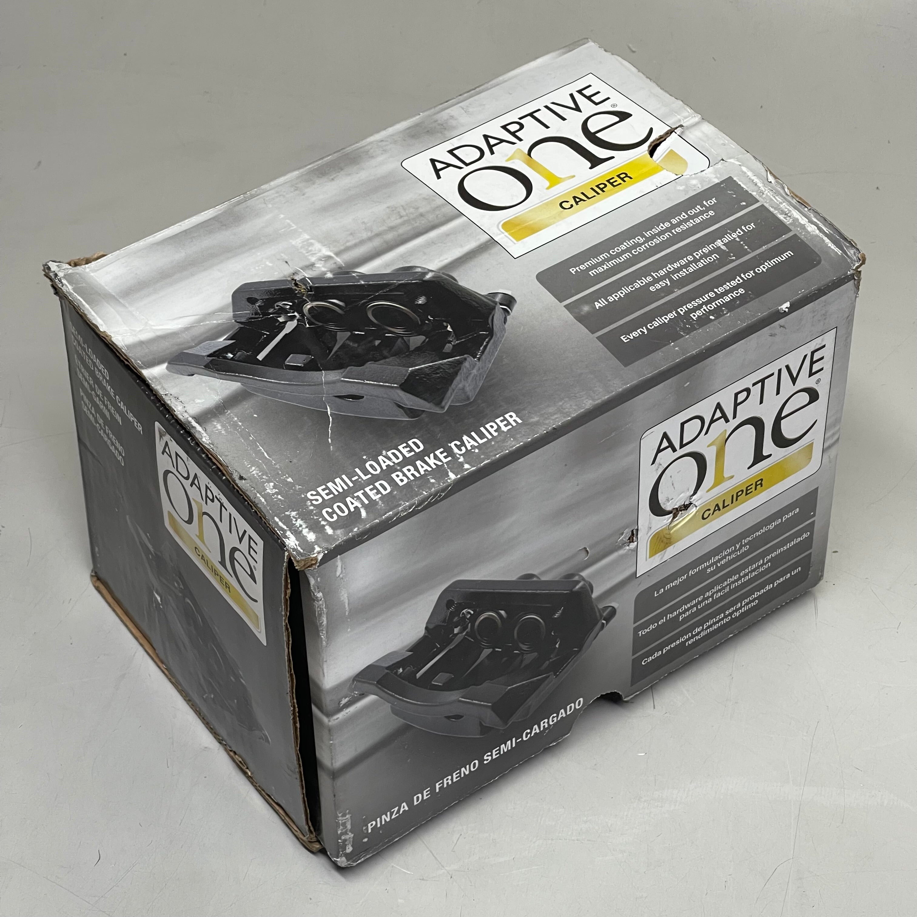 NAPA ADAPTIVE ONE Semi-Loaded Caliper, Single Piston Floating Black 3294XA