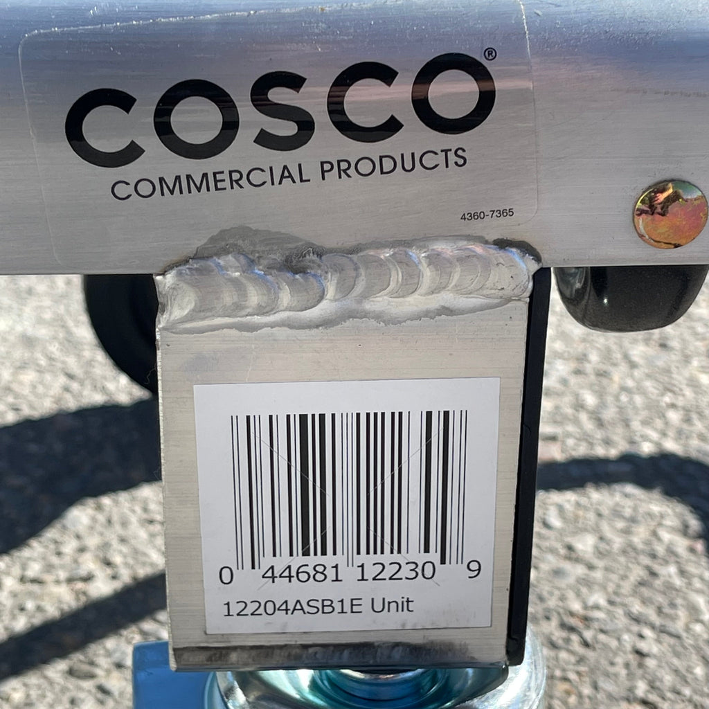 COSCO 2-In-1 Hybrid Handtruck Silver & Black 12204ASB1E