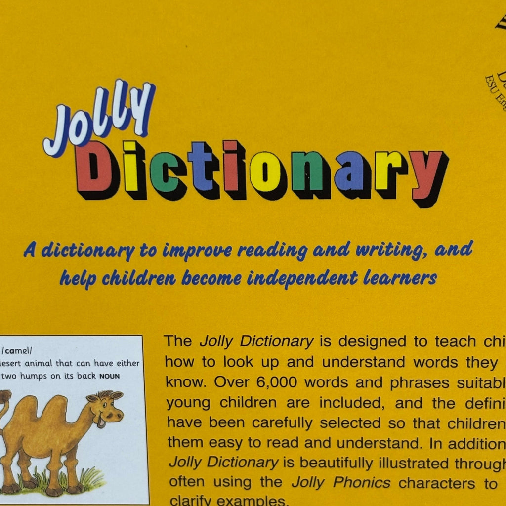 JOLLY PHONICS Jolly Dictionary Learning and Grammar Book