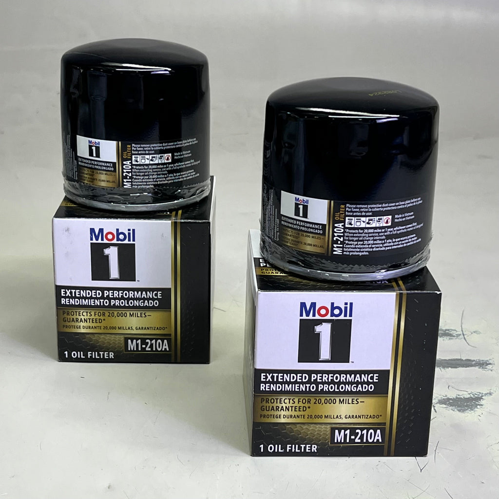 MOBIL 1 (2 PACK) Oil Filter Extended Performance Protects 20,000 Miles M1-210A