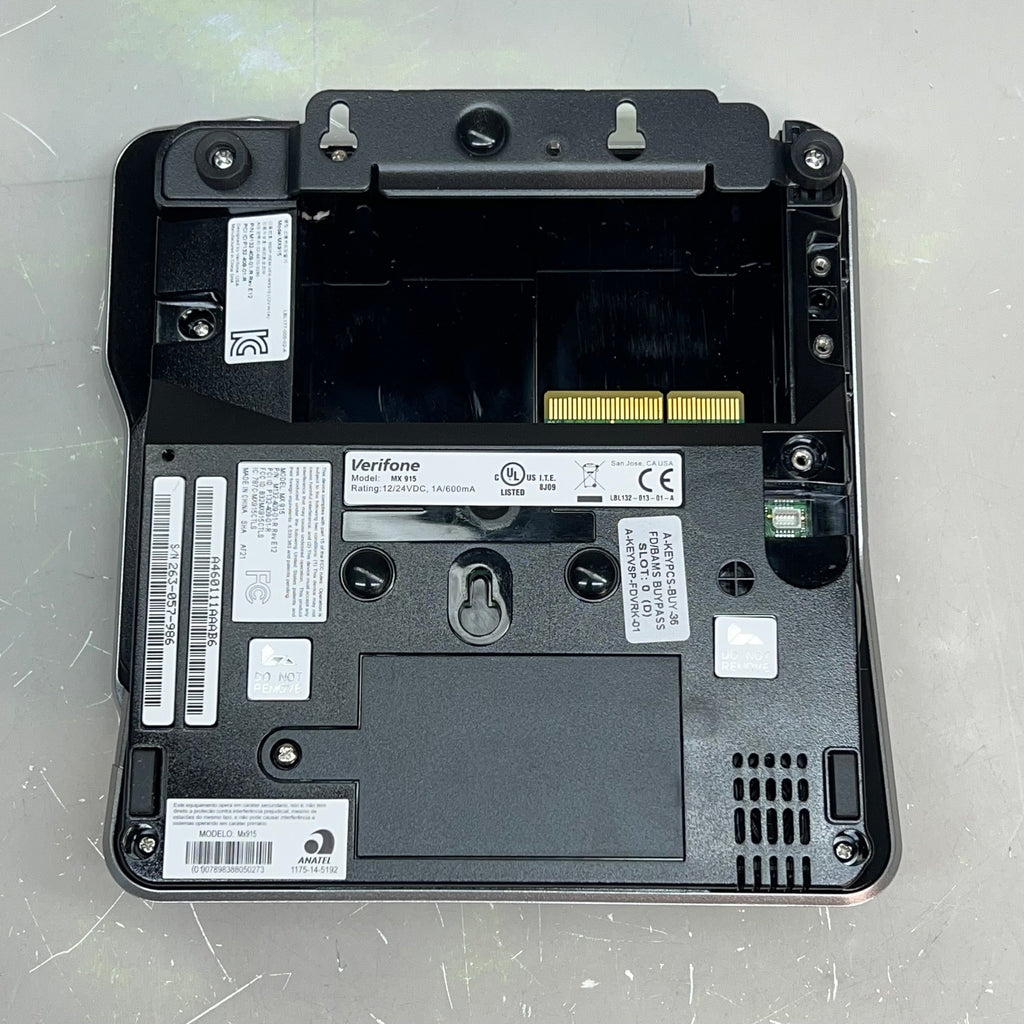 VERIFONE Payment Terminal 400 MHz/256 MB RAM Ethernet 4.3" Black M132-409-01-R