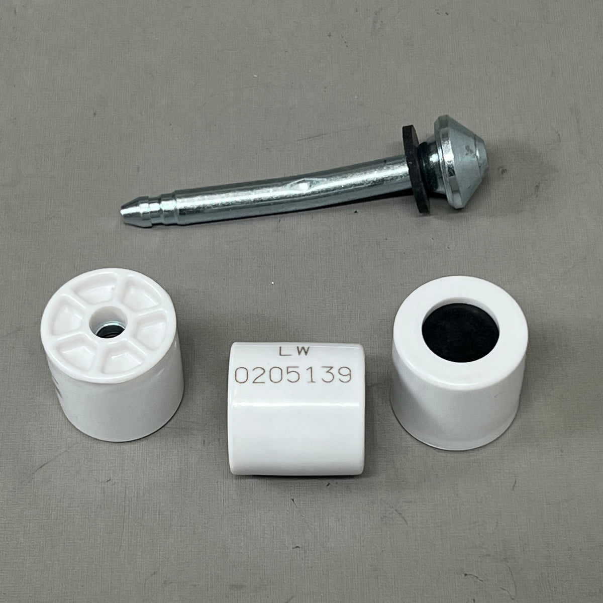 VMI LAMB WESTON (50 Pack) Curved Seal Cold Headed Bolt W/ Break Off Groove 4" Curved Bolt Chrome 0155-1826