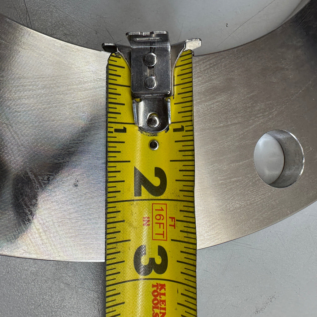 USA SANITUBE Stainless Steel Pipe Flange Sz 8" 1/2 150# Silver