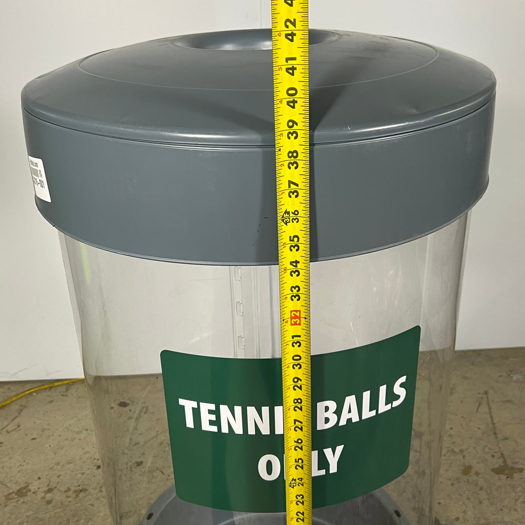 GLASDON Tennis Ball Holder Sz 38.5" H X 21" D Clear