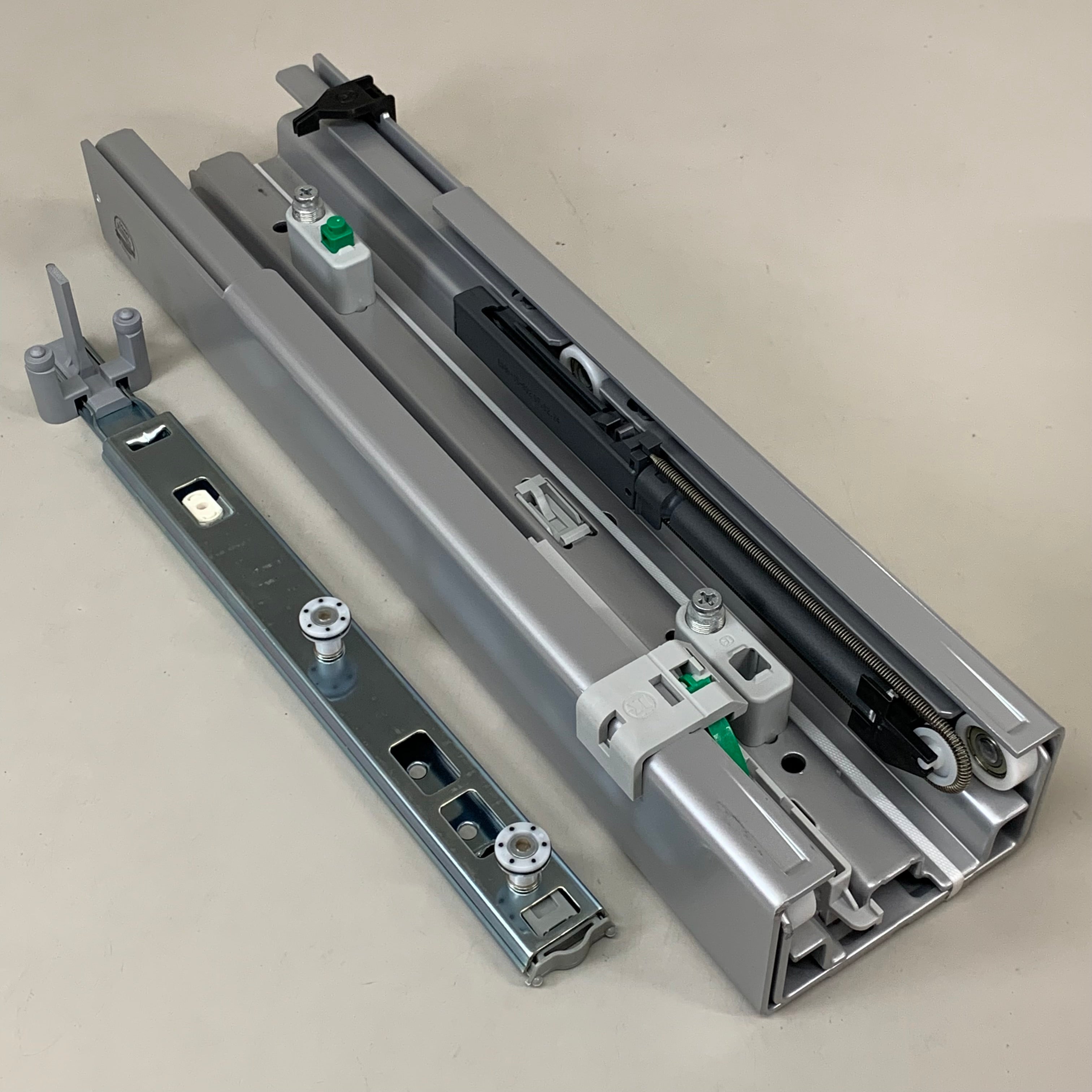 KESSEBOHMER  Door Guides For Extension 90 Degree Titanium Soft Stop 0942359006