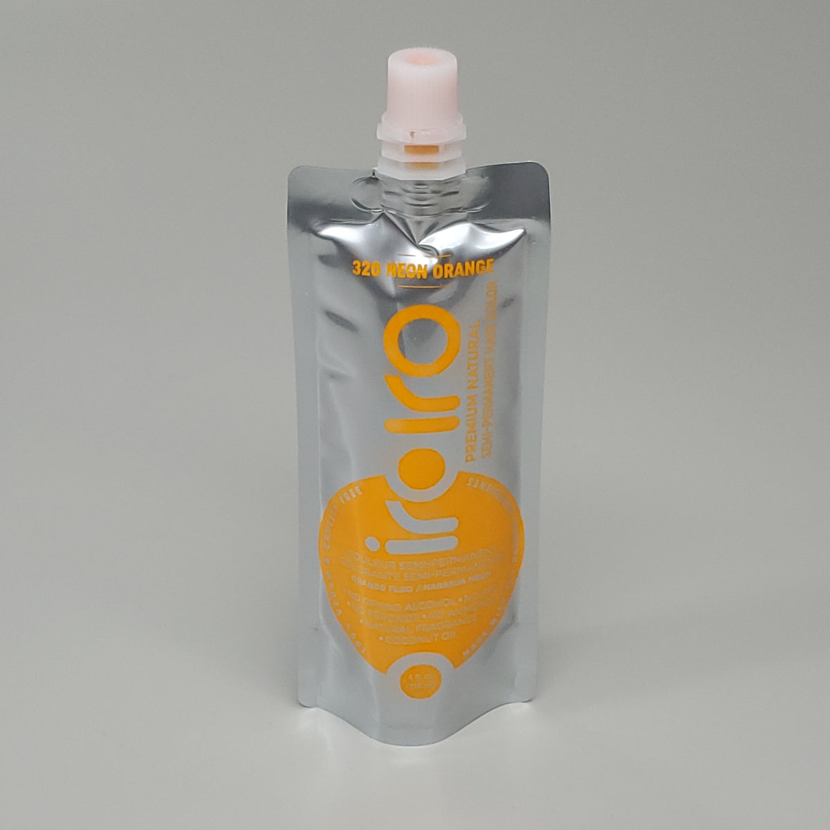 IROIRO 12 PK! Premium Natural 320-Neon Orange Semi Permanent Hair Color 4 fl oz (New)