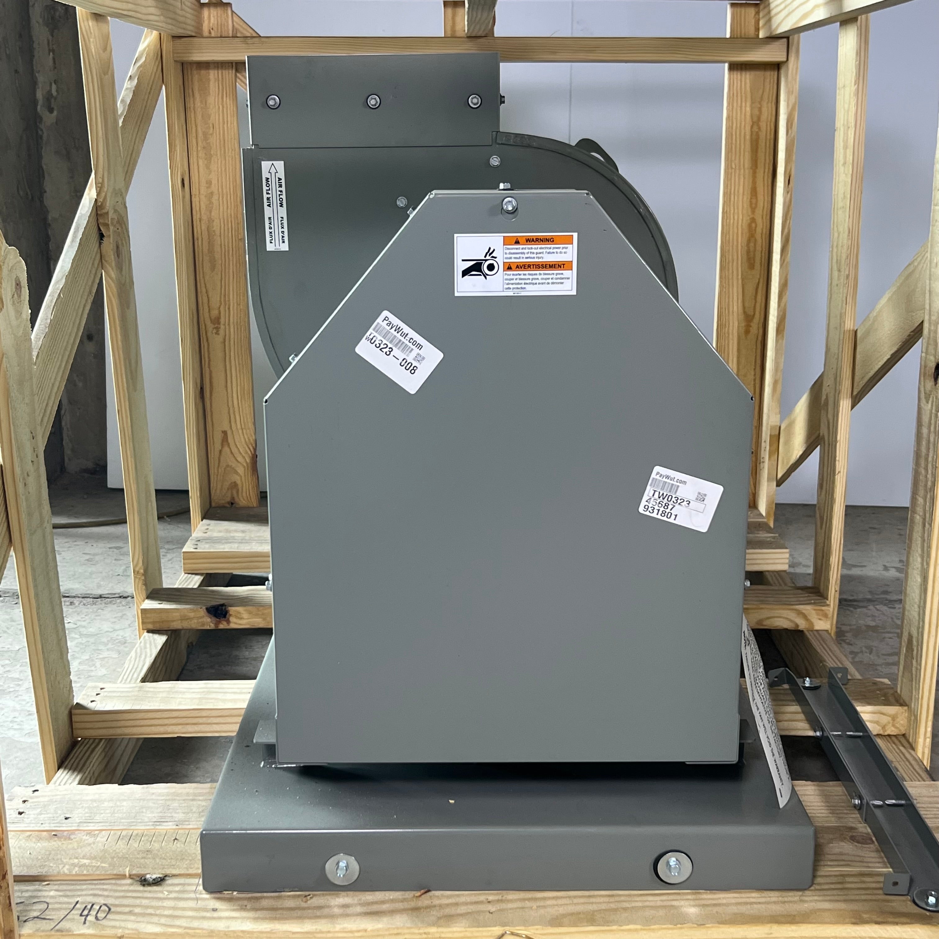 GREENHECK FJC-308-BI Industrial Exhaust Fan – Heavy-Duty Ventilation Unit