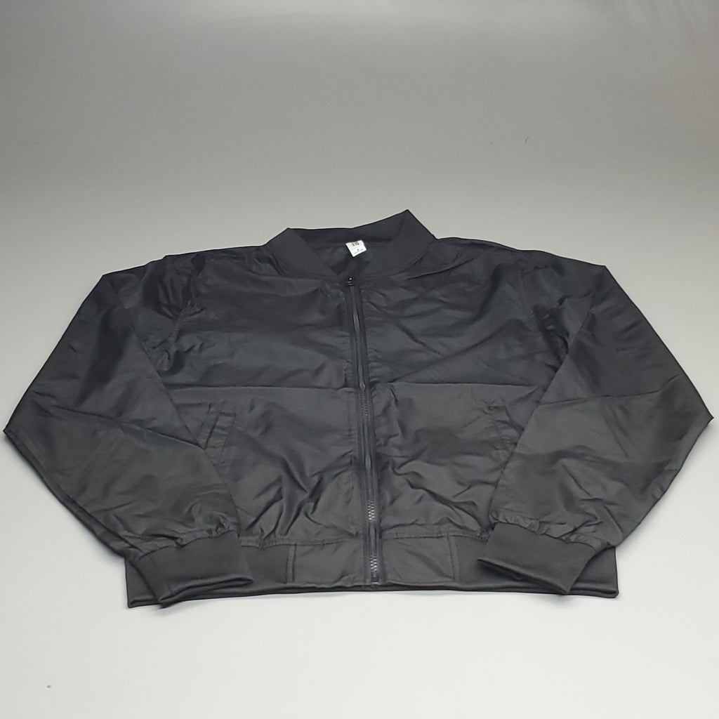 INDEPENDENT TRADING CO. Men's Lightweight Bomber Jacket Sz S Black (New)