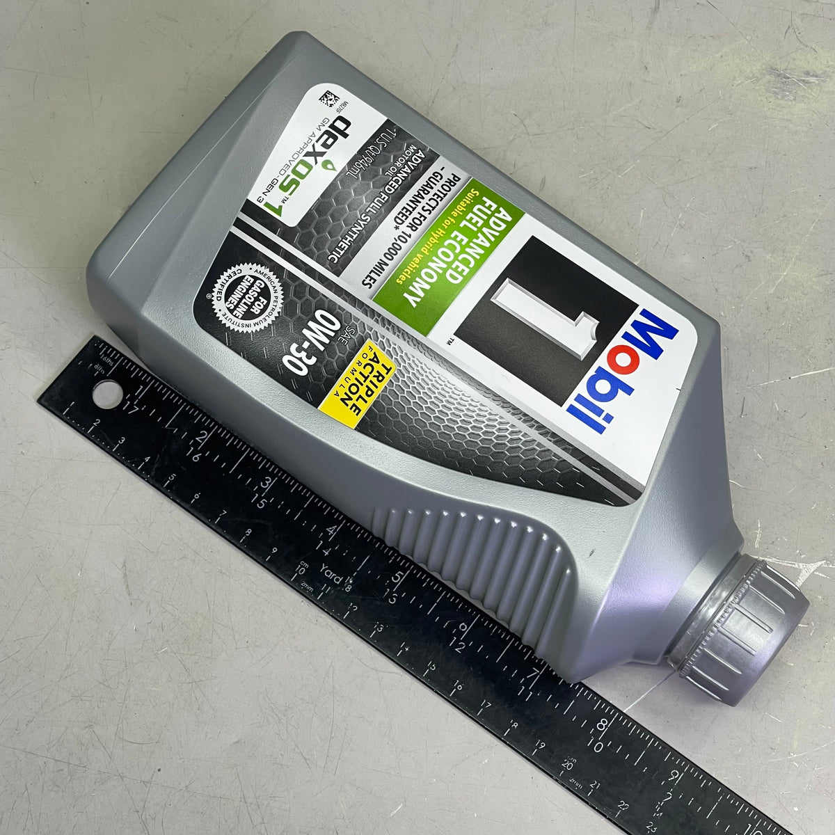 Z@ MOBIL 1 (6 PACK) Advanced Fuel Economy Full Synthetic Motor Oil 946 mL 0W-30 New, Box Condition Varies
