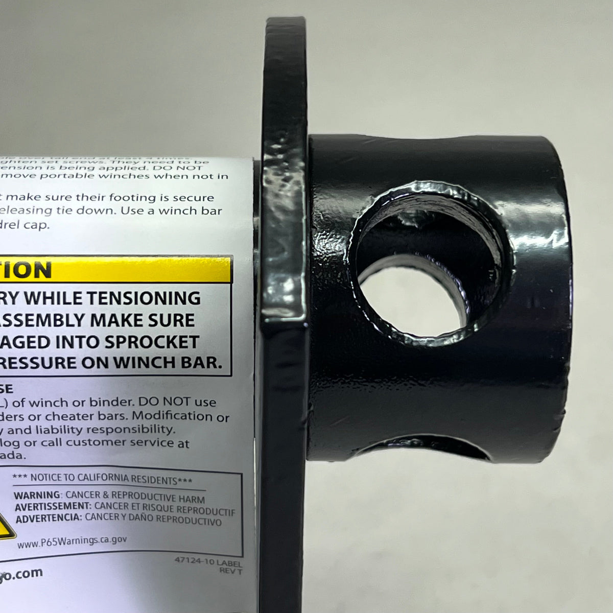 ANCRA CARGO Slider Winch Assy, Black 43565-127