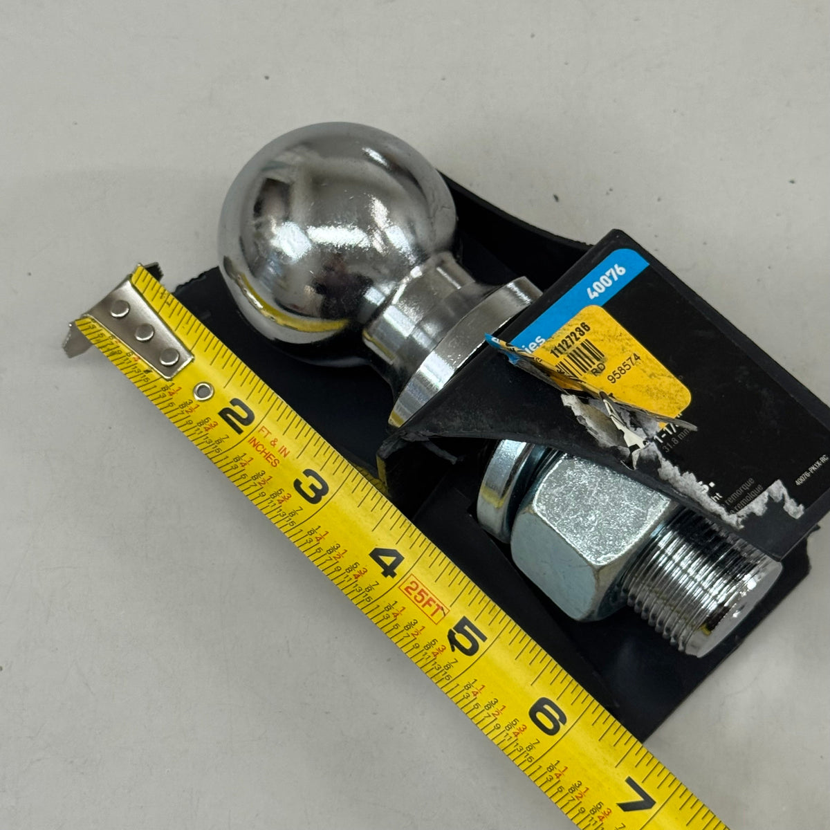 CURT Trailer Hitch Ball 2-5/16" Chrome 40076 (New Other- Damaged Packaging)
