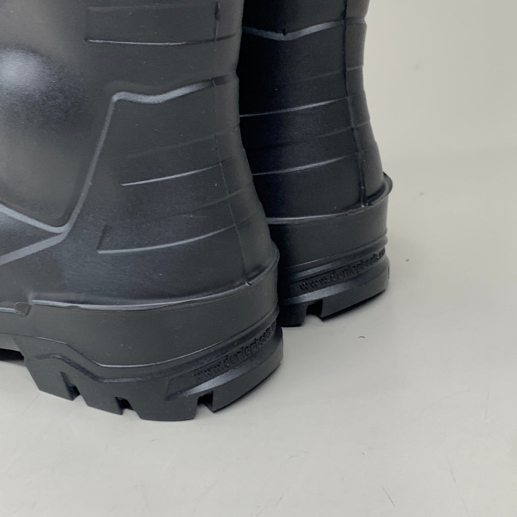 DUNLOP Steel Toe Safety Boots Waterproof Black Sz M 6 W 8 #86776