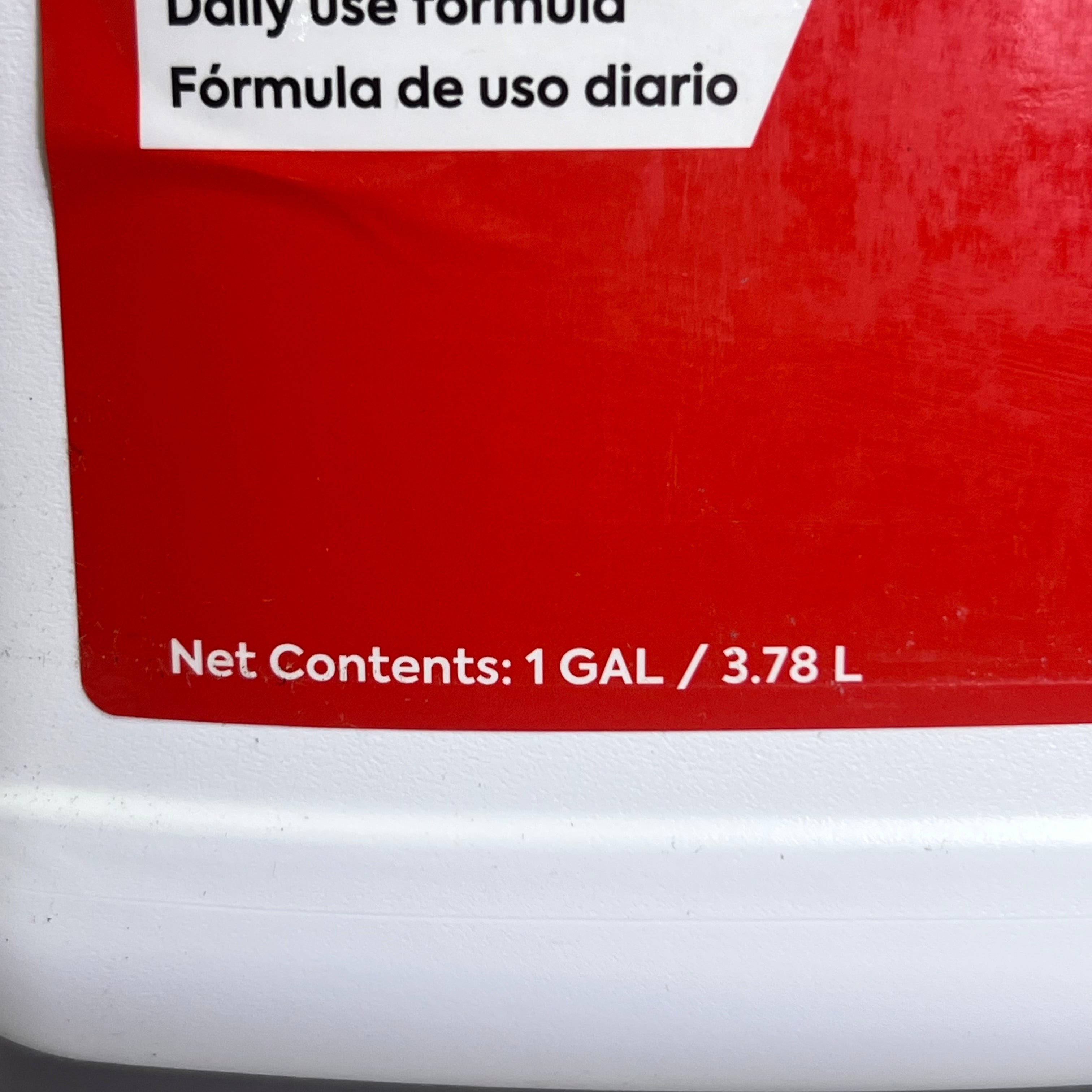 COASTWIDE (4 PACK, 1 GALLON EACH) Floor Cleaner pH Neutral, Red & White 919529