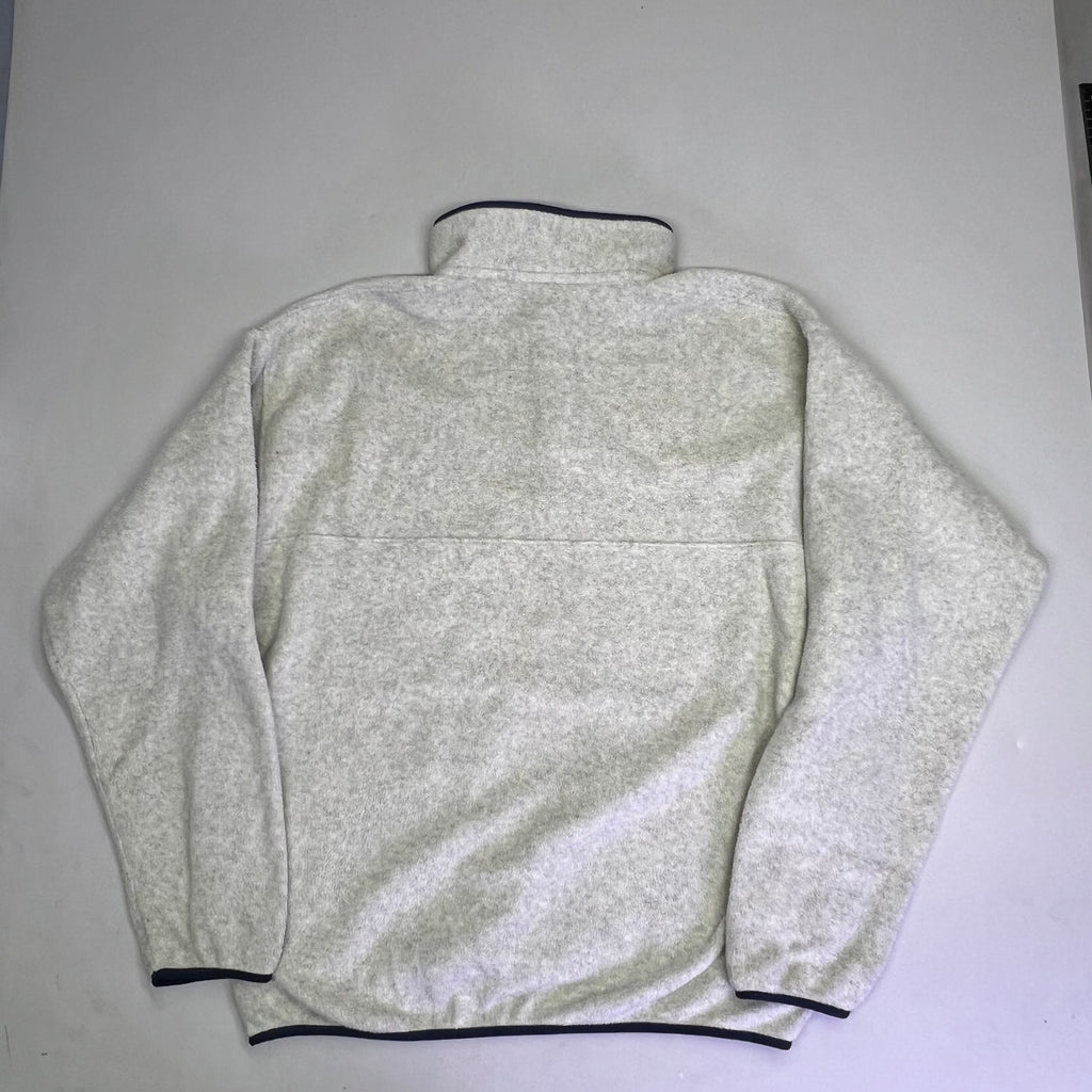PATAGONIA Lightweight Synchilla Snap-T Pull Over Men's XL Off White/Navy (Used)