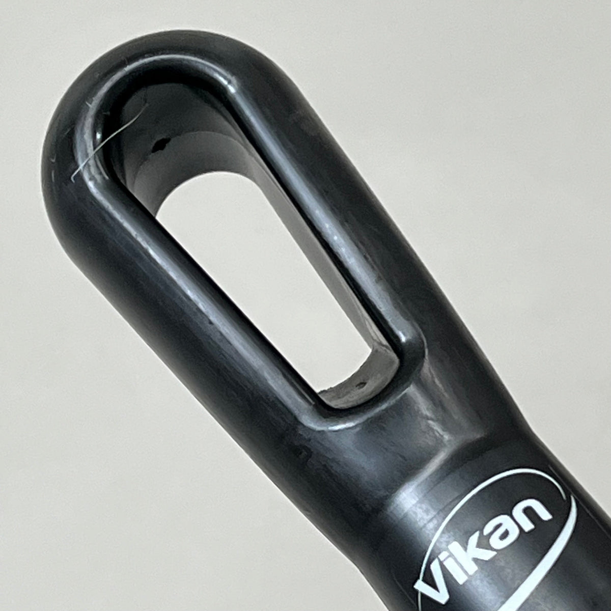 VIKAN (2 PACK) Aluminum Handle European Thread End 1.2" W 59.4" Black 29379