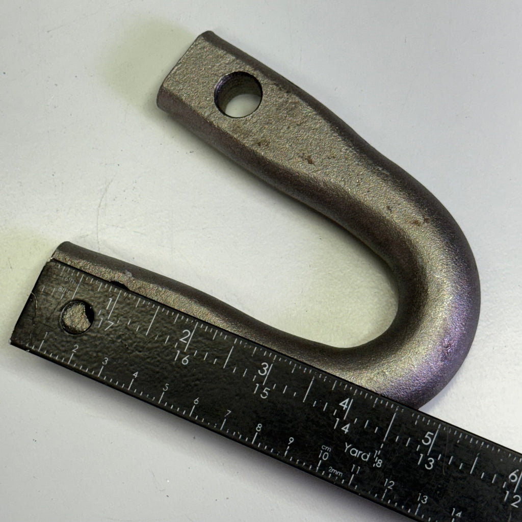 2 PACK U-Shaped Decoupling Lever Bracket 5" x 4" Grey