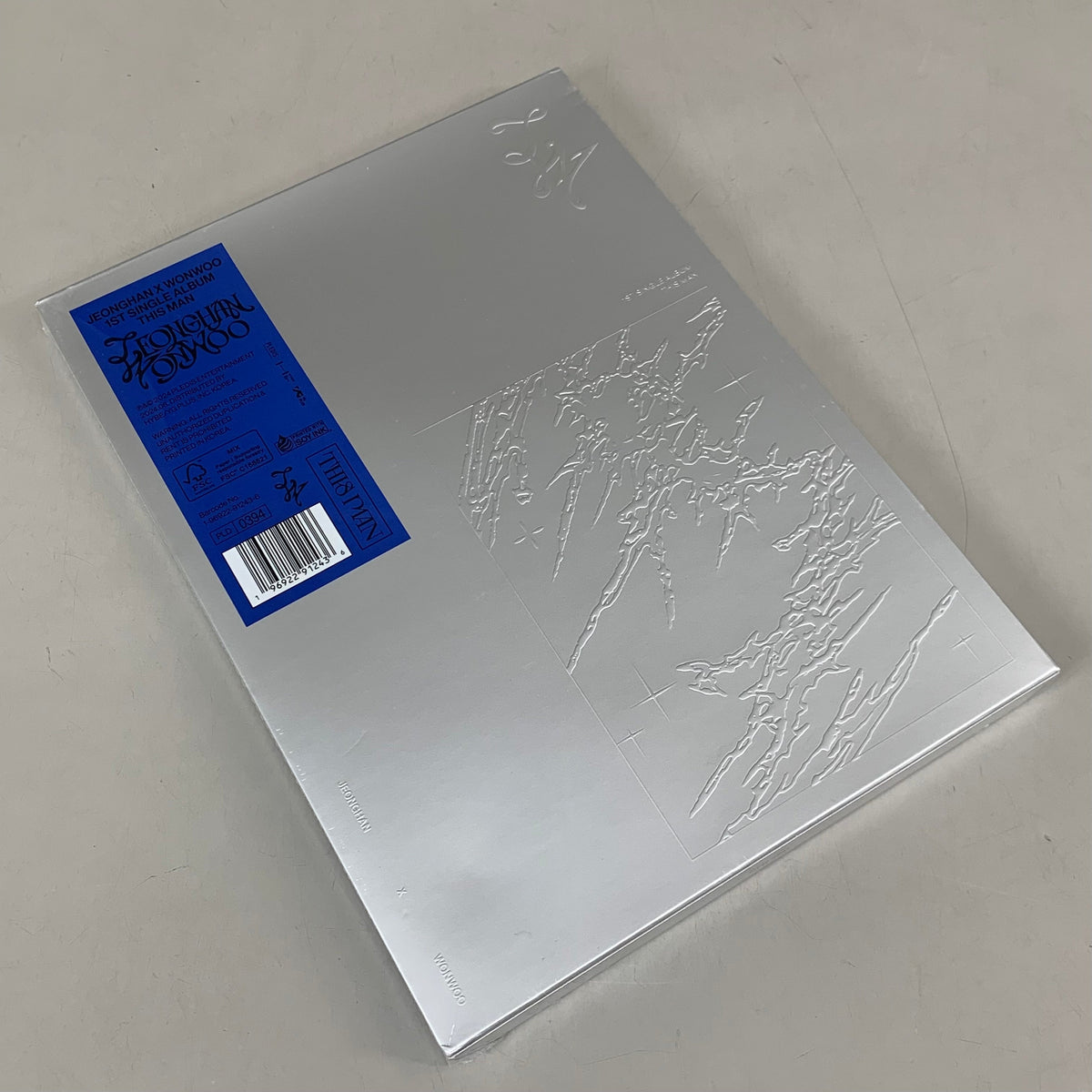 JEONGHAN X WONWO 1st Single Album 'This Man' Audio CD Kpop w/ 10 Accessories